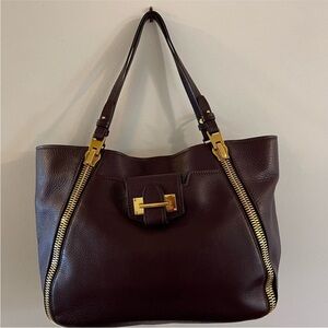 Tom Ford Sedgwick Tote Leather Satchel